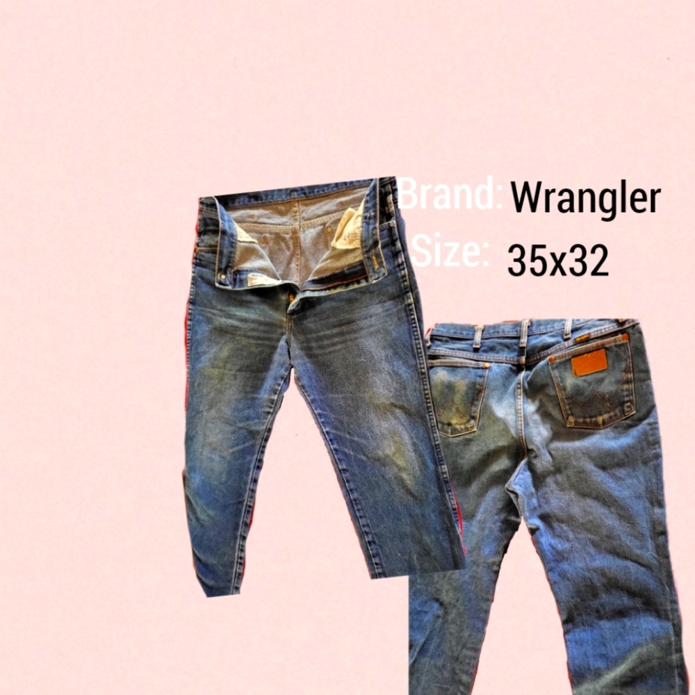 Mans wrangler pants